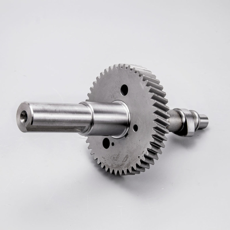 Albero a camme in acciaio forgiato OEM con ingranaggio assemblato carburato per motore a benzina