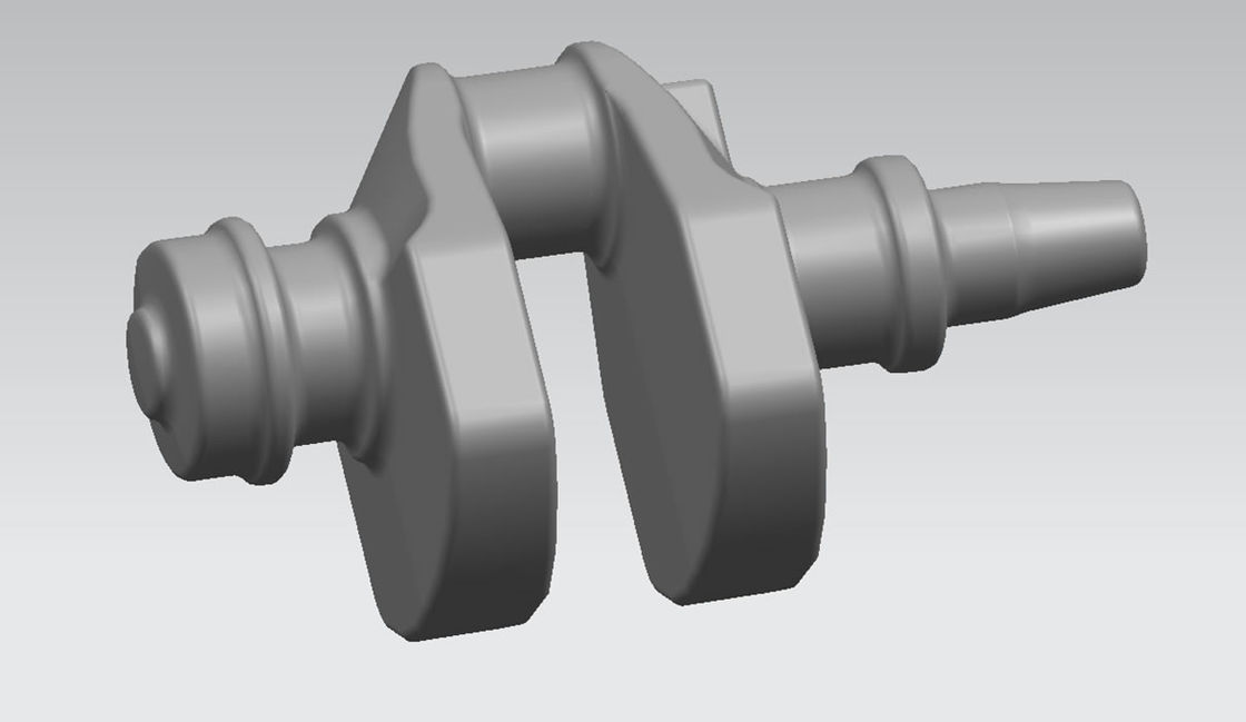 2000T Crankshaft in acciaio forgiato a pressione Sottovoce e temperazione per motore di moto