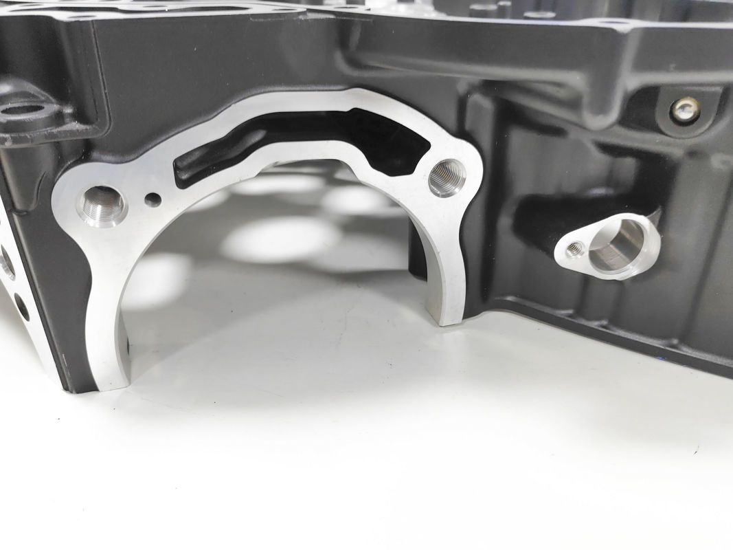 Parti di fusione in alluminio su misura Crankscreen motore motociclistico ad alta pressione