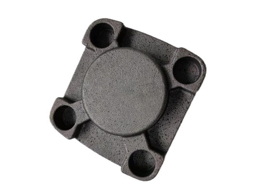 QT500-7 Parti in acciaio fuso IATF 16949/ISO 9001 171,5 mm × 120 mm × 72,5 dimensioni
